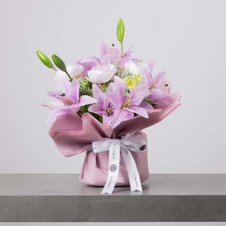 Pink Bouquet Wrapping