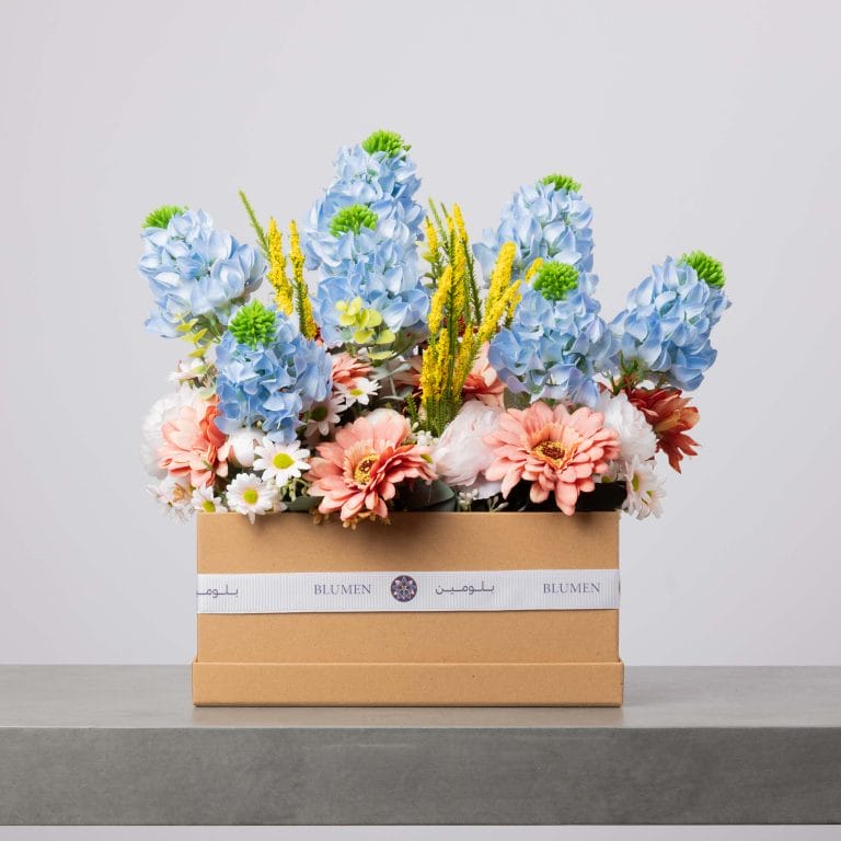 Signature Rectangular Blumen Box — Kraft brown