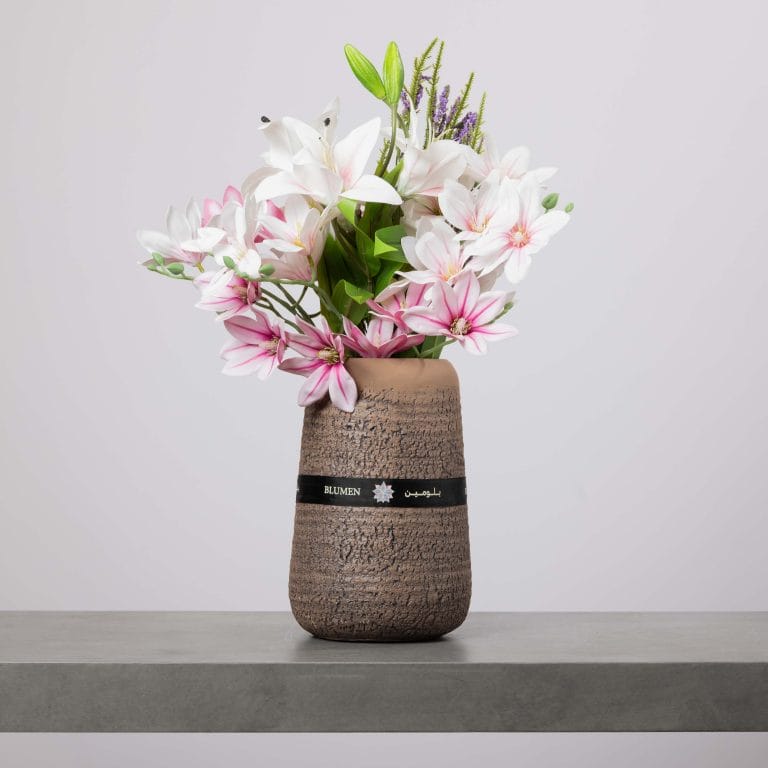 Rustic Ceramic Blumen Vase