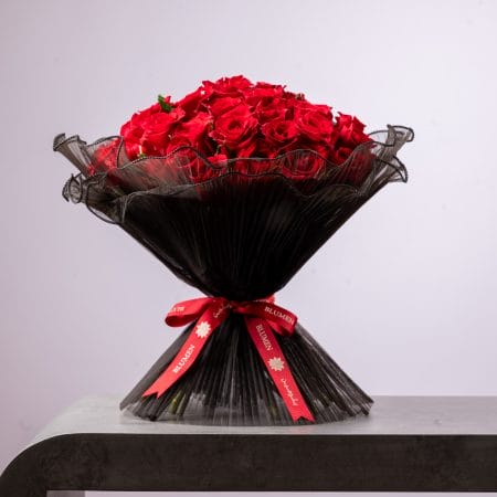 Red rose bouquet