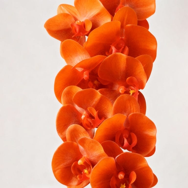 Orange Cymbidium Artificial