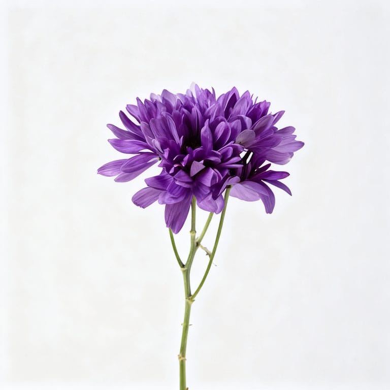 Purple Chrysanthemums