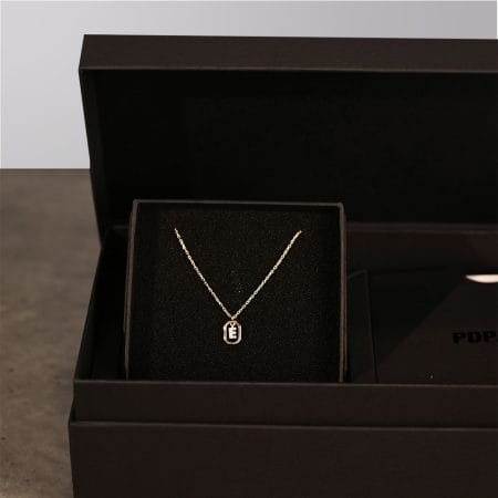 A box of jewelry from the brand PDPaola.