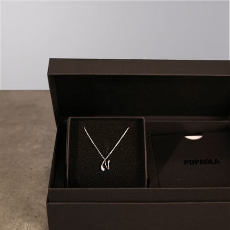 A box of jewelry from the brand PDPaola.