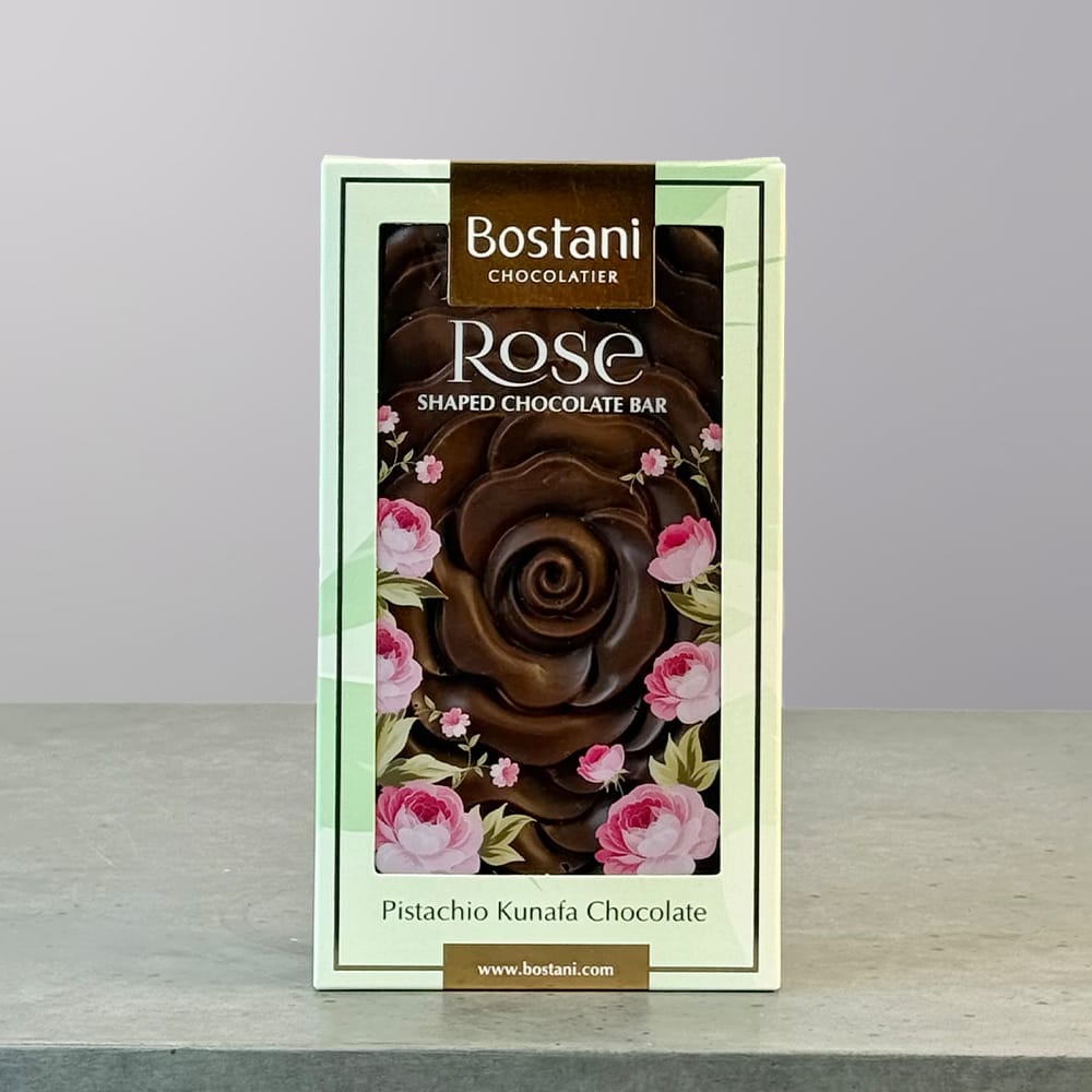 A chocolate bar made by Bostani.