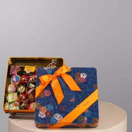 A box of chocolates made by Venchi.