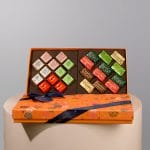 A box of chocolates made by Venchi.