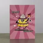 حاملة بطاقة عيد ميلاد