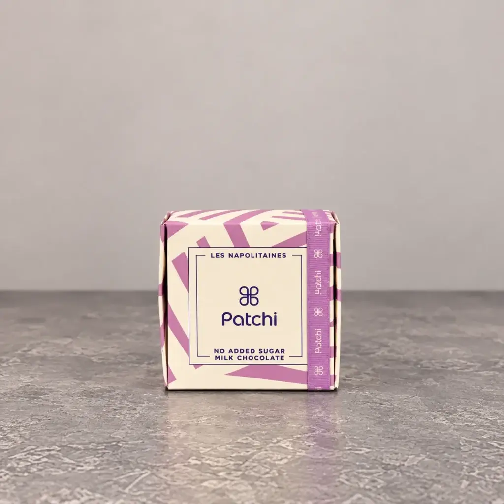 A box of chocolates by Patchi